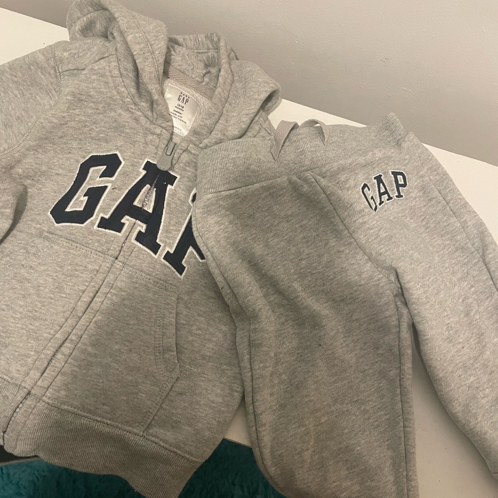 GAP Gray Sweatshirts Classic Collegiate Style
